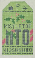 Mistletoe Travel Tag (print)