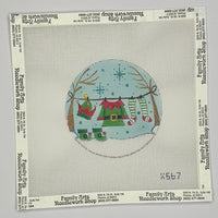 Elf Clothesline Round