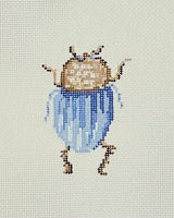 Light Blue Scarab