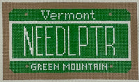 Mini License Plate - Vermont