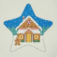 Gingerbread House Star