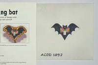 Hovering Bat with stitch guide