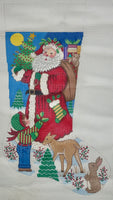 Santa & Boy Stocking