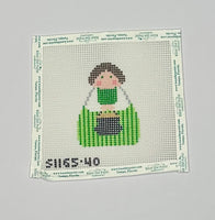 Green Angel with Pot of Gold