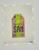 San Diego Travel Tag
