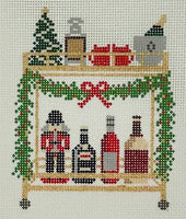Christmas Bar Cart