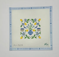 Lemon Motif Square