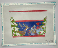 Woodland Animals Stocking Cuff