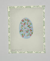 Blue Flower Egg