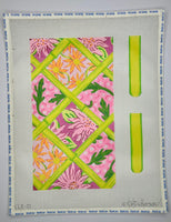 Patchwork Envelope Clutch with sides