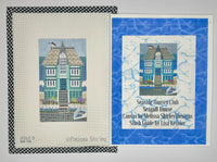 Seaside Houses: Steeple House with stitch guide