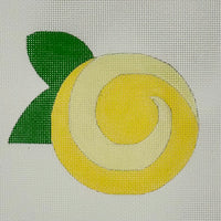 Lemon Swirly Flower