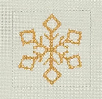 Gold Snowflake