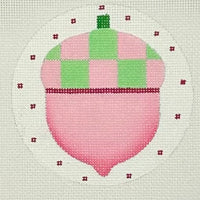 Pink Acorn Ornament