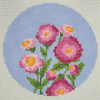 Peony Round with stitch guide