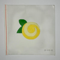 Lemon Swirly Flower