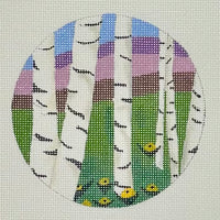 Summer Birch Ornament