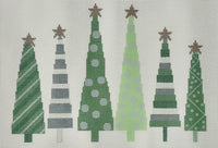 Silver & Green Trees