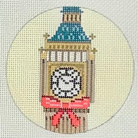 Christmas in London: Big Ben with stitch guide