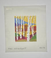 Fall Birch Trees