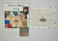 Barbara's Berries - January with stitch guide