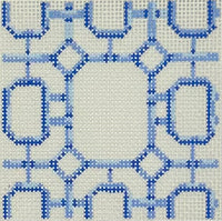 Blue and White Insert
