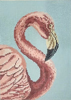 Pink Flamingo Head