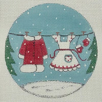 Mrs Claus Clothesline Round