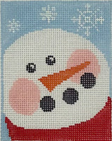 Snowman Treat Bag with stitch guide