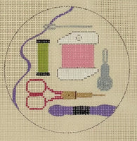 Round Sewing with stitch guide