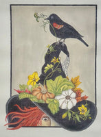 Pumpkin/Crow Witches Hat