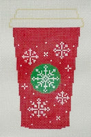 Red Snowflake Cup