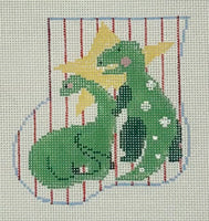 Stuffed Mini Sock: Two Dinos