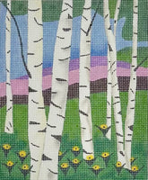Summer Birch Trees