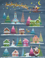 Christmas Village with stitch guide