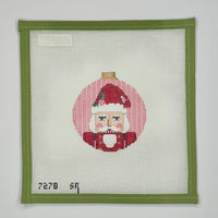 Candy Santa Nutcracker Ornament