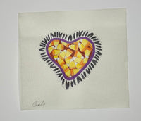 Candy Corn Heart