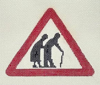 Elderly Crossing