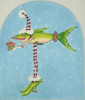 Christmas Fish in Heels