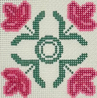 Floral Square Insert
