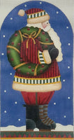 Santa with Wreath