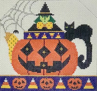Halloween Teapot with stitch guide