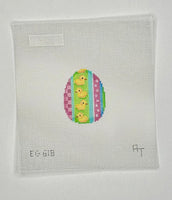 Chicks/Hop Stripe Mini Egg