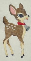 Right Facing Reindeer with Bell