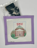 Stuffed Mini Sock: SMU with Black Mustang