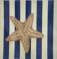 Starfish Square Stripe