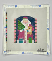 Glitzy Santa