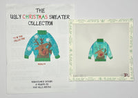 Reindeer Ugly Sweater with stitch guide