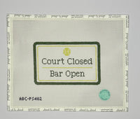 Court Closed Bar Open
