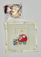 Stuffed Mini Sock: Baby Buggy